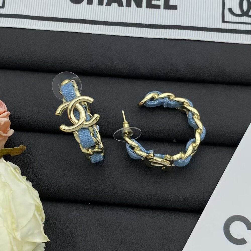 Chanel Lady Stud Earrings